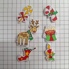 CLEARANCE All Christmas Embellishments £1 Per Pack Many Designs Your Choice New