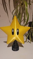 Super Mario Star Christmas Tree Topper 3D printed 