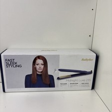 BaByliss Midnight Luxe 235 Hair Straightener Blue