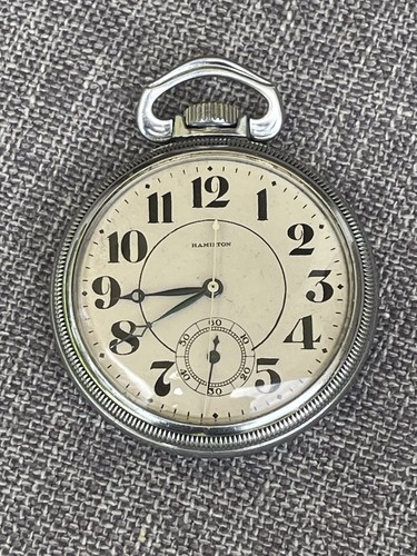 1942 hamilton pocket - hamilton, watch