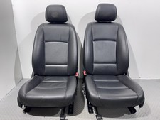 BMW 5 SERIES F10 F11 LCI SE BLACK LEATHER HEATED FRONT SEATS SET