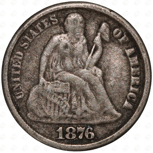 1876 usa seated liberty - 1876,