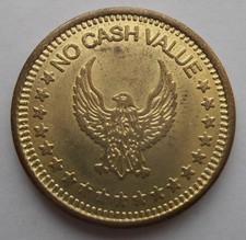 Eagle cash value - eagle, brass