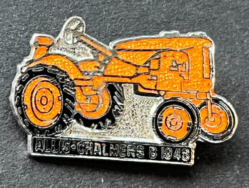 Tractor pin badge - tractor,