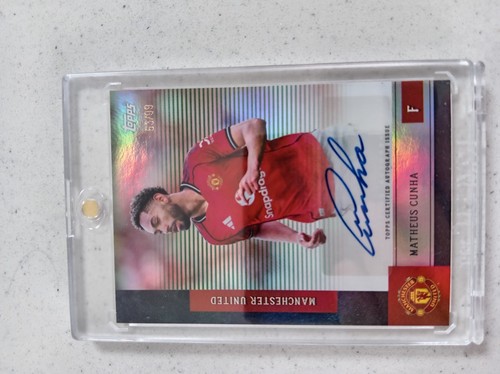 Topps matheus cunha man - topps,
