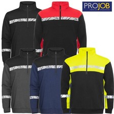Projob half zip - half, sweatshirt