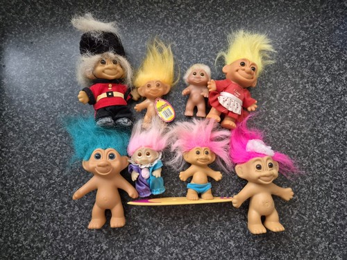 Vintage russ trolls - trolls, doll