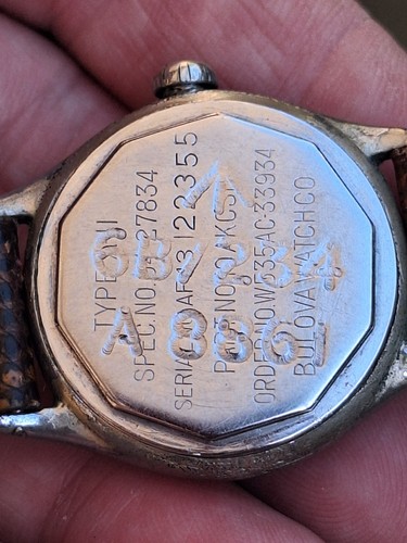 Vintage wwii bulova military - wwii,