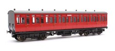 Dapol 4P-020-512 OO Gauge GWR Toplight M/L BR Maroon All 2nd Coach 3912 S6