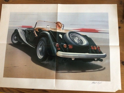 Morgan car brochure c1983 - car,
