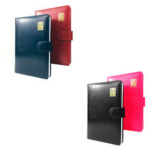 A5 Open Diary Ladies Gents Fashion Five Years Undated Day A Page Leather Look