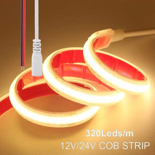 12v 24v cob led strip - 12v,