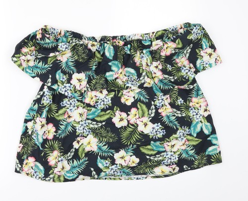 Topshop womens black - topshop, floral