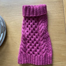 Teacup Chihuahua/ Yorkie Dog Sweater Warm Knitted Puppy Coat Small