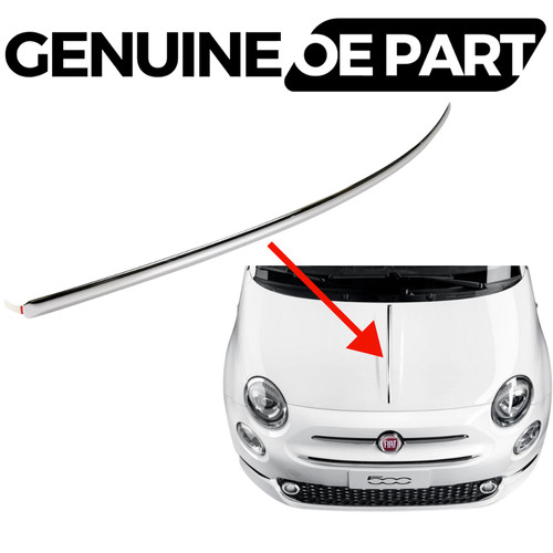 Genuine chrome bonnet - bonnet, for