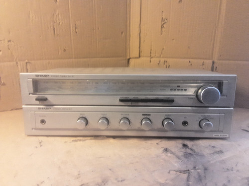 Sharp stereo tuner amplifier - sharp,