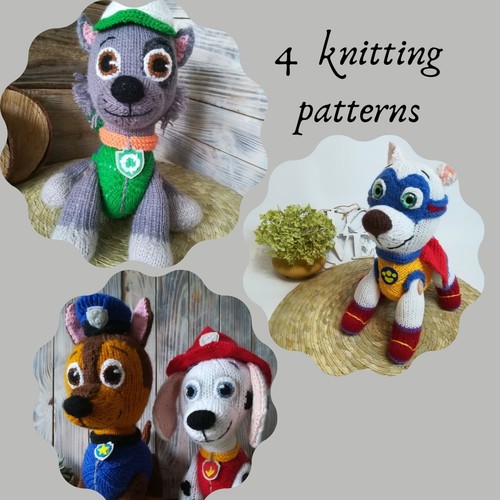 Knitting patterns set 4 - knitting,