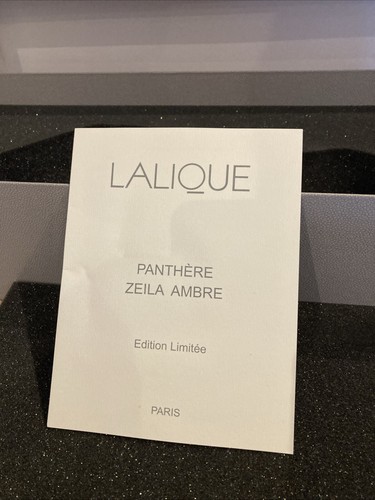 Limited edition lalique zeila - limited,