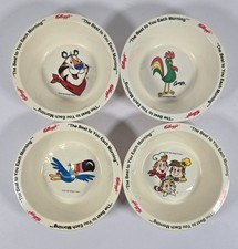 Set of 4 Vintage Kellogs