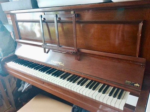Lovely chappell upright piano - lovely,
