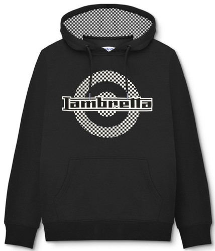 Lambretta mens hoodie check - hoodie,
