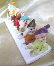Genuine Disney Snow White & The Seven Dwarfs Ceramic Novelty Toast Rack Clover