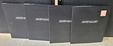 ART PRINT POSTER DISPLAY FOLDER ALBUM 10 FILES 10 SLEEVES JOB LOT 74CM X 52CM A2