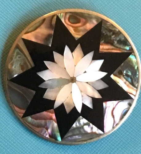 Beautiful inlaid abalone - , &