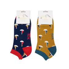 MR HERON Mens Boat Socks Boys