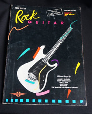 Rock Guitar tab songbook randy rhoads/ozzy osbourne/billy idol/santana/boston