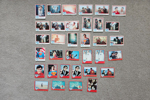 Superman cards topps - superman,