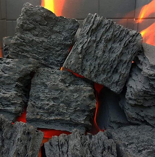 Gas fire coals - fire, replacement