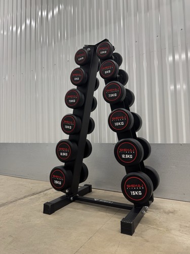 Round dumbbells 15kg - dumbbells, set