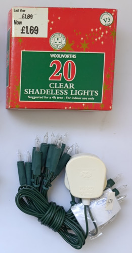 Woolworths clear vintage - clear,