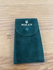 Rolex Green Travel Case for
