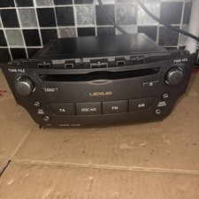 Lexus IS220d Radio CD Player Stereo Head Unit 86120-53370
