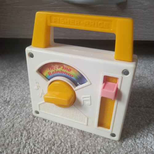 Vintage fisher price radio - vintage,