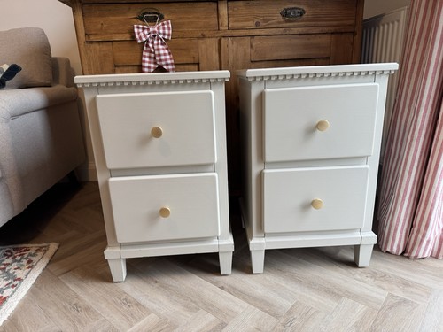 Bedside cabinet pair - bedside,