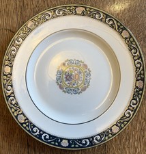 5x dinner plates in Wedgwood Runnymede Blue Bone China