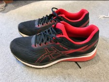 ASICS Gel Preleus Running Shoes Trainers Sneakers UK Size 9.5 VGC Black