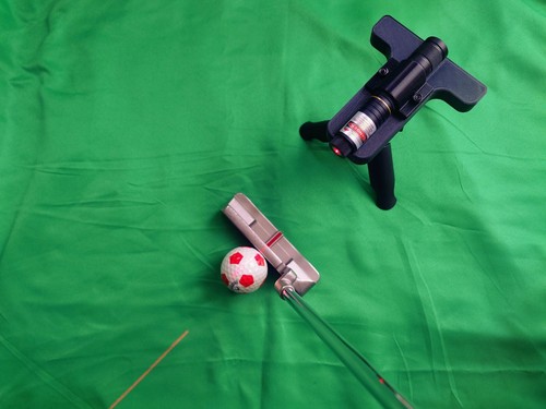 Portable laser golf putting - portable,