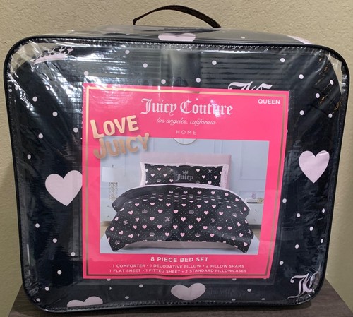 Juicy couture 8pc queen - couture,