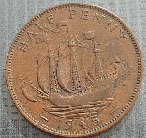 Halfpenny 1937 1952 - 1937,