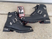 Milwaukee Black Leather Womans