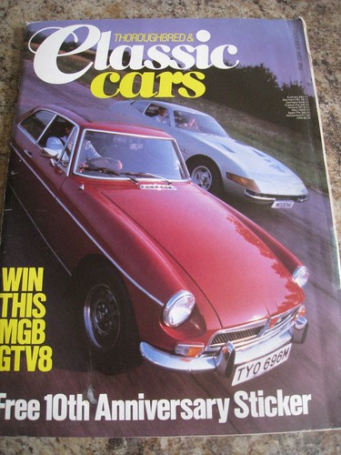 Classic cars oct 1983 - cars, story