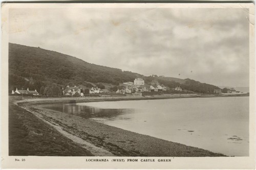 Lochranza west from castle - from,