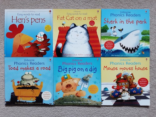 Usborne phonics readers easy - usborne,