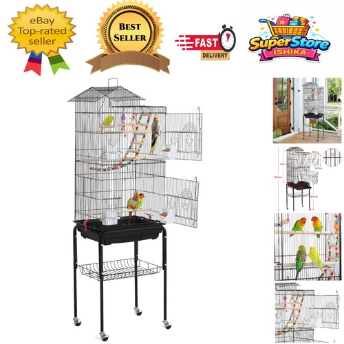 Large metal parrot cage - cage, with