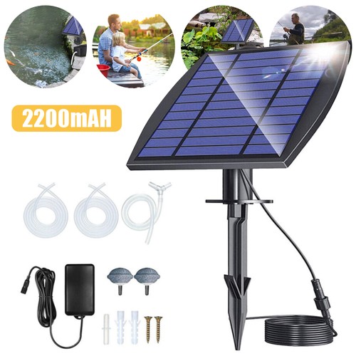 Solar power oxygenator - uk, pond