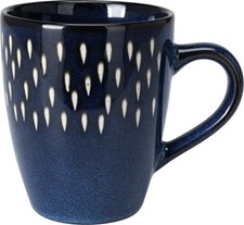 Dark Blue Stoneware Mug 350ml